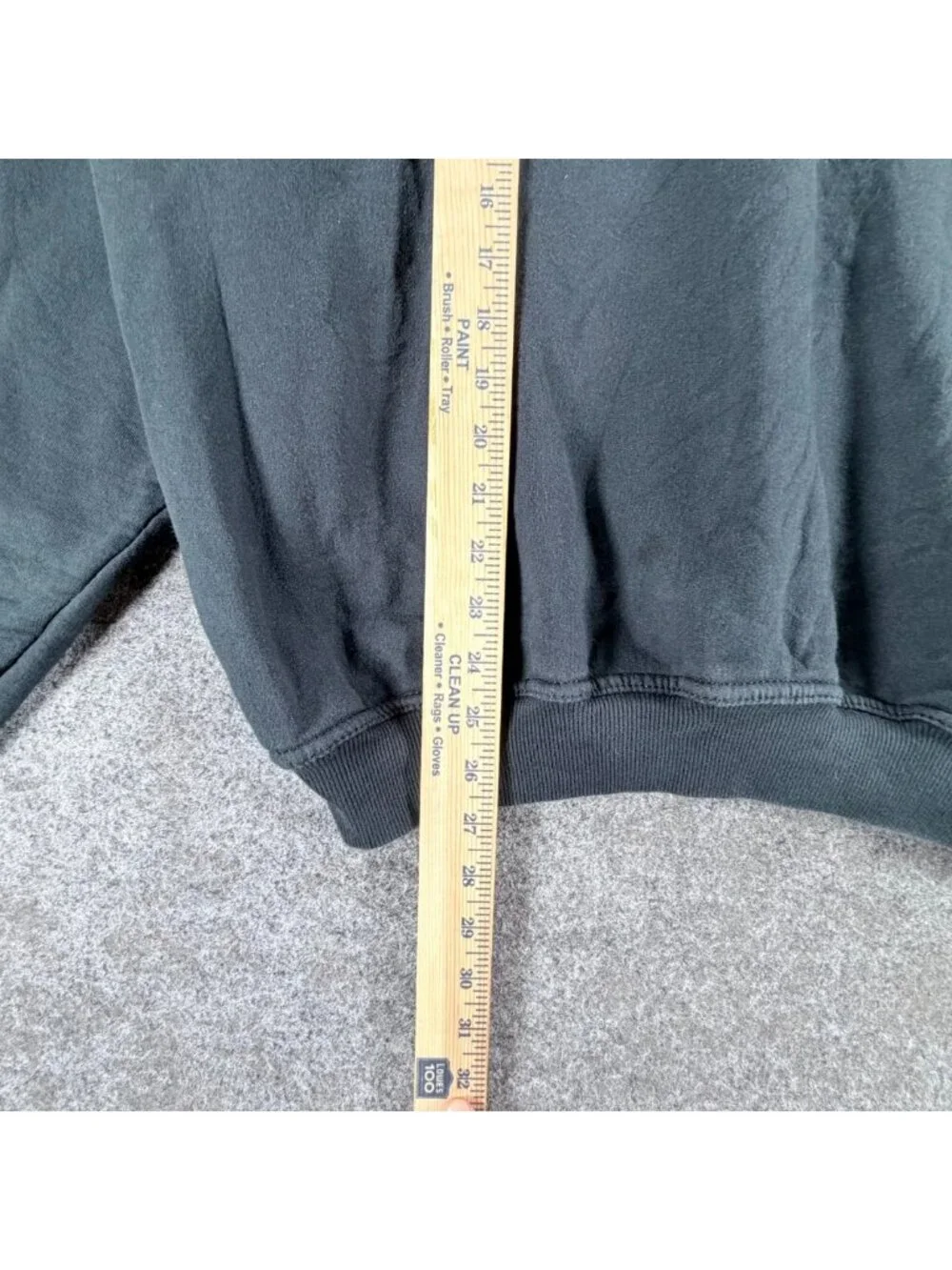 Vintage Jerzees‎ Z Class Sweatshirt Mens XL Charcoal Gray W.E.A.U. Embroidered